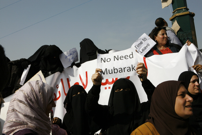 Demonstration Against Egyptian President Hosni Mubarak In Cairo