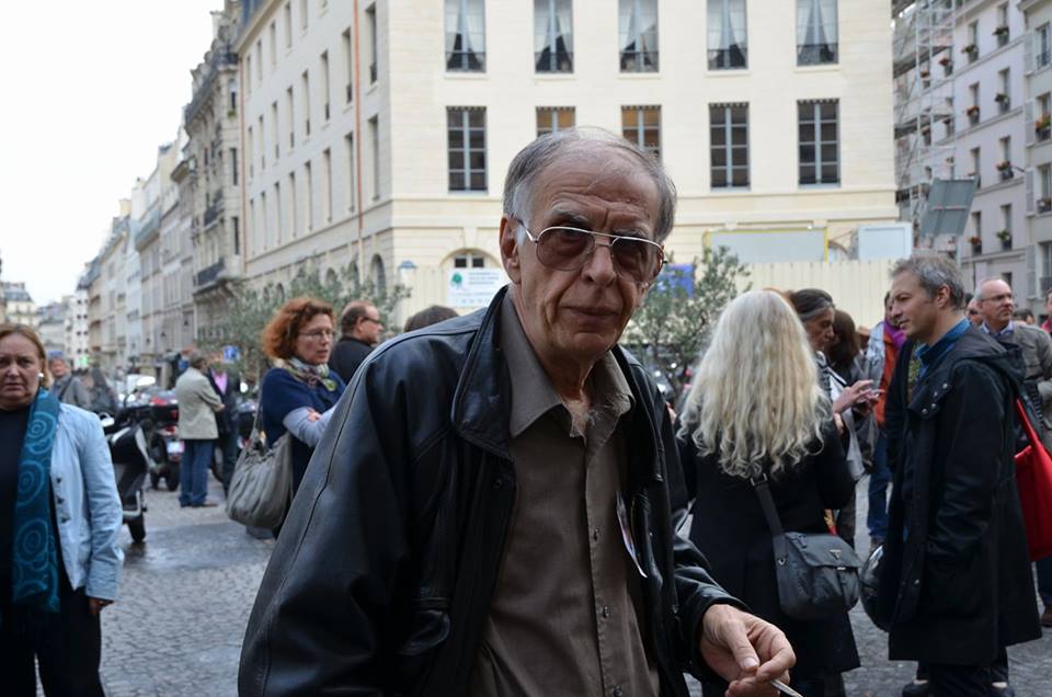 2011 novembre, Paris :A l'Odéon, Gérard-Aimé lors de l'hommage à Goksin Sipahioglu Photo ©Geneviève Delalot pour A l'oeil